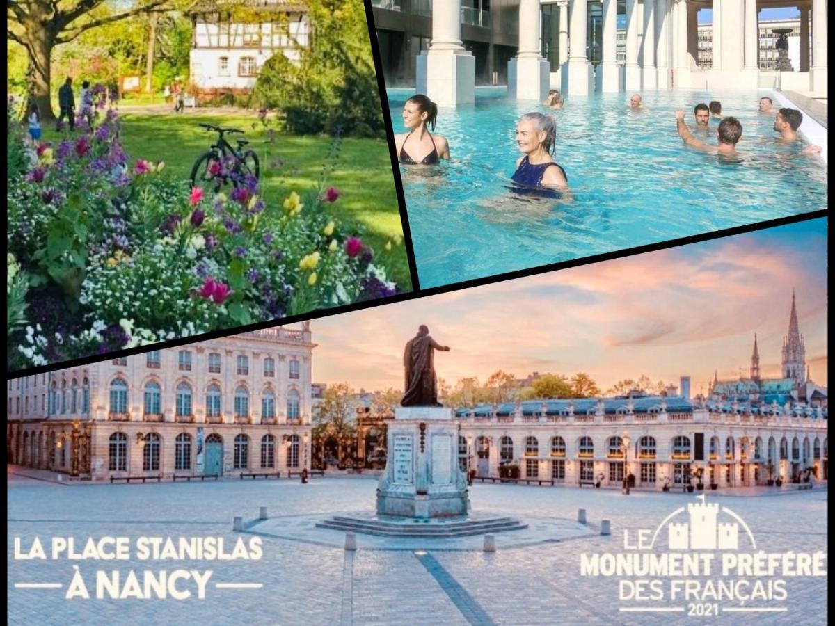Proche Nancy Centre, A Quelques Pas Des Thermes Et Du Campus Artem, Appartement Calme Avec Parking Gratuit Dış mekan fotoğraf